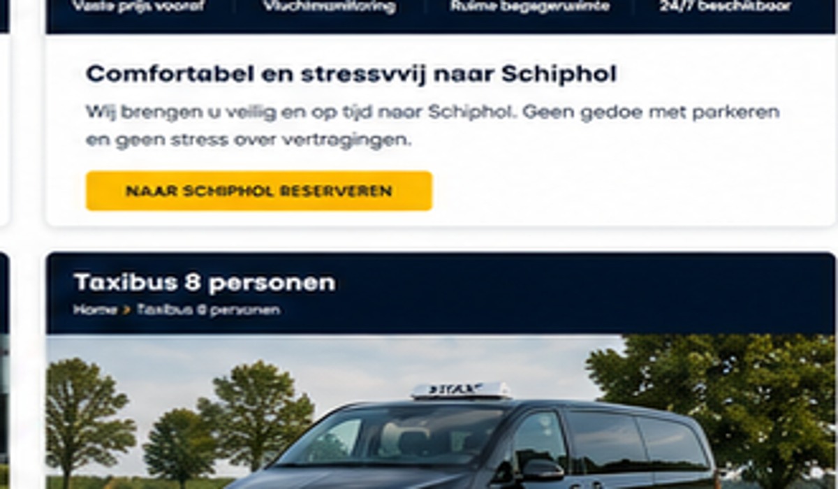Taxibus 1-8 personen
